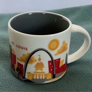 Starbucks 14 oz St. Louis collectible coffee mug.